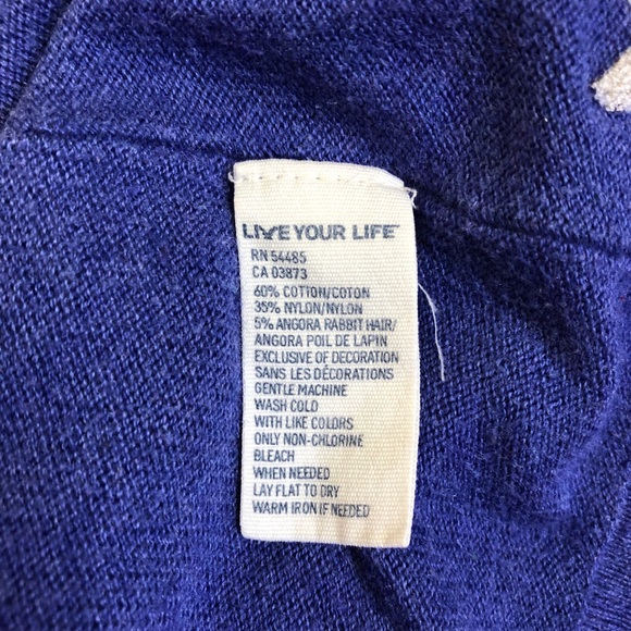 AEO Purple Hooded Soft-spun Knit Cardigan Small - Picture 5 of 5